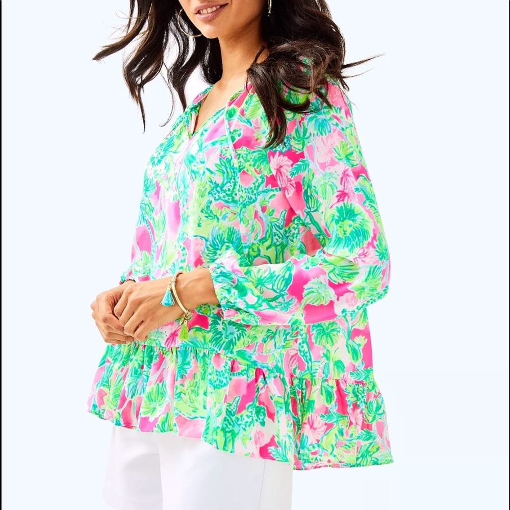 Lilly Pulitizer Tensely Top
